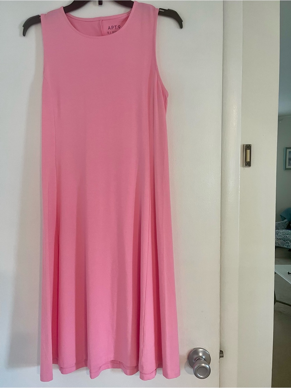 Apt. 9 Sleeveless Pink Swing Dress